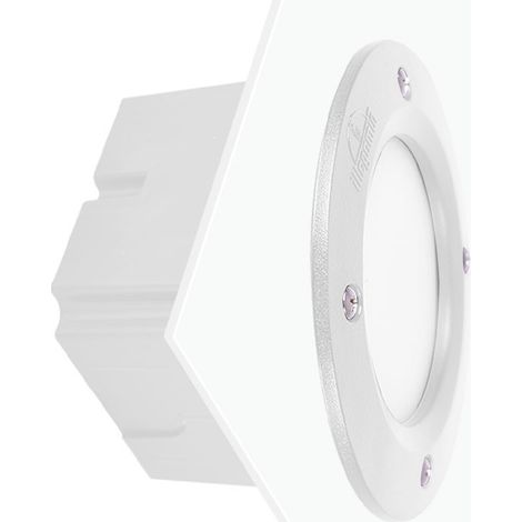 LETI 100 ROUND BIANCO OPALE LED GX53 3W CCT