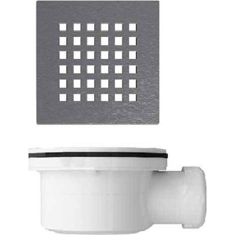 Piletta di Scarico da 90 mm con griglia Piatti Doccia - Minimale