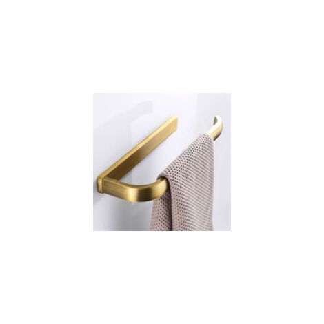 Portarotolo di carta igienica, portasciugamani, anello da parete in ottone anticato, accessorio per il bagno di casa - Crezuo