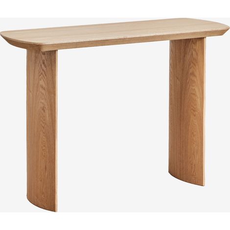 SKLUM Empfangskonsole 110x40 cm aus MDF Tuareg Braun Natur (1/5)