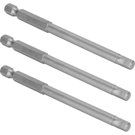 Set de 10 embouts tournevis magnétiques 5mm en acier allié, queue hexagonale 1/4 pouce, accessoires (1/5)