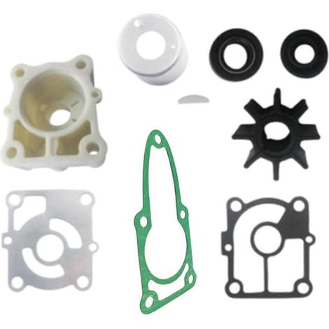 Wasserpumpen-Impeller-Reparatursatz 8M0135821 für Mercury Mariner 9,9, 10, 15 und 20 PS EFI SeaPro 333 cm³ 2-Zylinder Außenbordmotoren 8M0137849 (1/5)