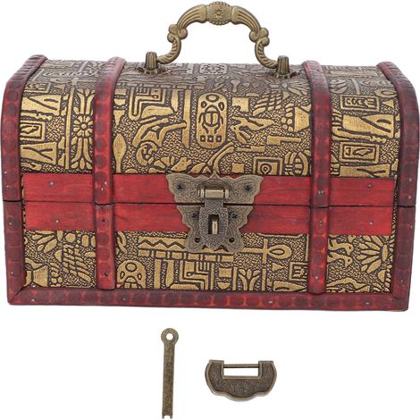 Coffret de rangement en bois pour bijoux, boîte organisatrice huiles essentielles et cosmétiques, style rétro pour salon de beauté (1/5)