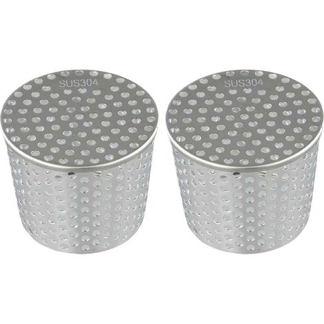 Filtre Gouttière - Crapaudine Gouttière - Acier Inoxydable 304 - Maille Fine - Pour Gouttières Rectangulaires - Largeur Réglable 83 À 100 Mm - Lot De 2