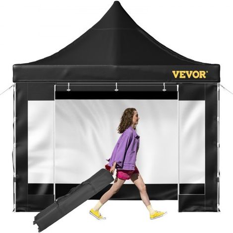 Tonnelle Imperméable 3x3 m Tente Pop-up Jardin avec Parois (1/5)