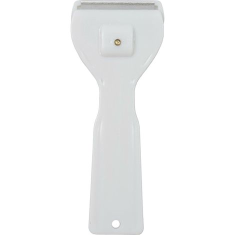Grattoir à induction/céramique/verre avec 5 lames interchangeables, blanc (1/2)