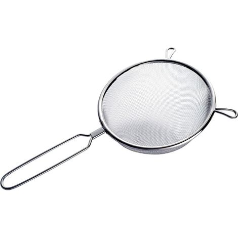 Mikroperforiertes Sieb - Sieb für Reis, Spaghetti, Nudeln, Gemüse - Edelstahl - Ø 20 cm.