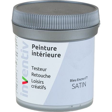 Testeur Peinture Intérieure Satin Bleu Encre 7 - INVENTIV