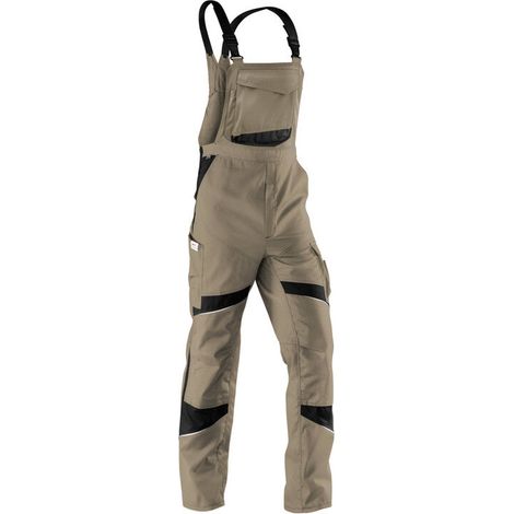 [NEUWERTIG] B-Ware Kübler Latzhose 3250 sandbraun schwarz Größe 62 Arbeitskleidung Arbeitsschutz 78 (1/2)