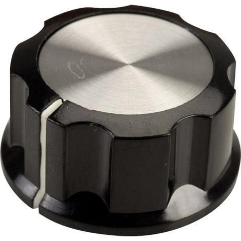 SCI RN-99C(6.4mm) RN-99C(6.4mm) Drehknopf Schwarz, Weiß (Ø x H) 33 mm x 16 mm 1 St.