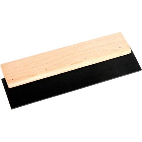 Spatule Pour Jointoiement - 20 Cm - Caoutchouc 70 Shore - Poignée Bois - Pour Carreaux Céramiques