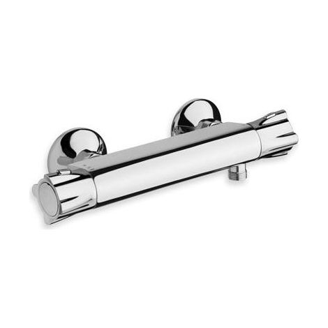 Douche Theta mitigeur poignées métal thermostatique chrome - CRISTINA ONDYNA TE45151 (1/2)