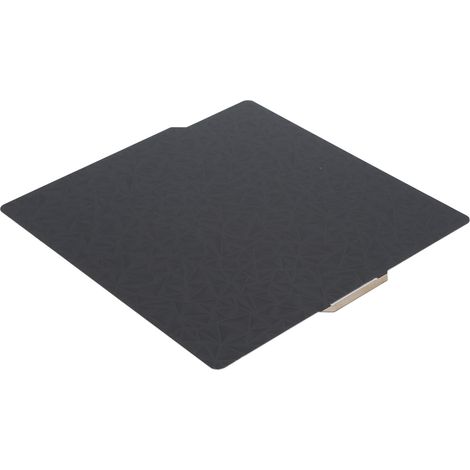 Plaque magnétique flexible en acier PEI pour imprimantes Lab P1P, P1S et X1C, 257 x 257 mm, surface dépolie. (1/5)