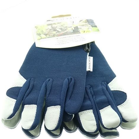 BLACKFOX® Garten - Handschuhe JARDY Blau Größe 7/S (1/2)