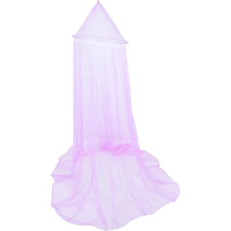 Rideau de lit rond style princesse, suspendu et décoratif (1/5)