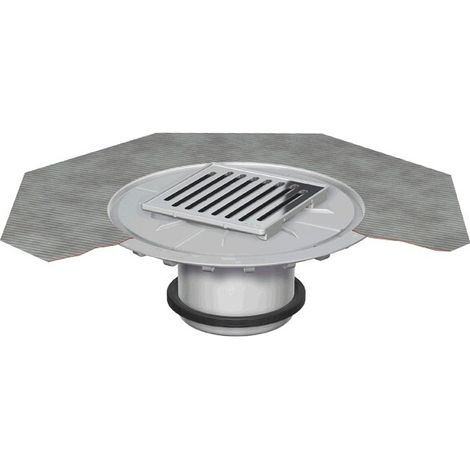 ACO Aufsatzstück AV-Selecta 148x148/K3/ Kst./Rost V2A verriegelbar, 5141.91.22