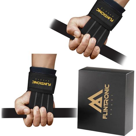 Sangle de Tirage Musculation, Aide à la Traction Sports pour la Musculation, Accessoire de Fitness Idéal avec Boulons en Métal pour l'haltérophilie Homme Femme (1/5)