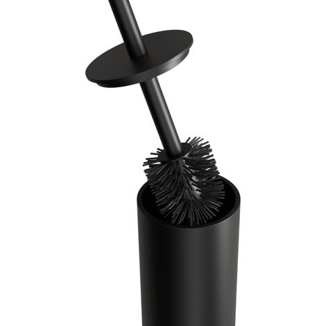Ersatz Silikon Bürste Bernstein OLA Kunststoff/Silikon 2er-Set Schwarz (1/2)