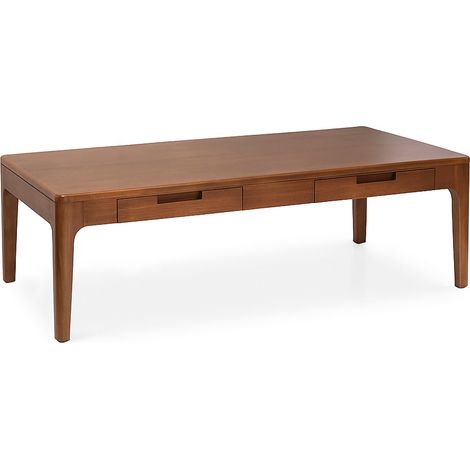Table basse VALENCIA – Bois massif d’acajou – 120cm (1/5)