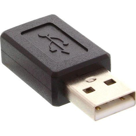 Adaptador usb inline 33500A usb tipo A mini 5 pines (1/3)