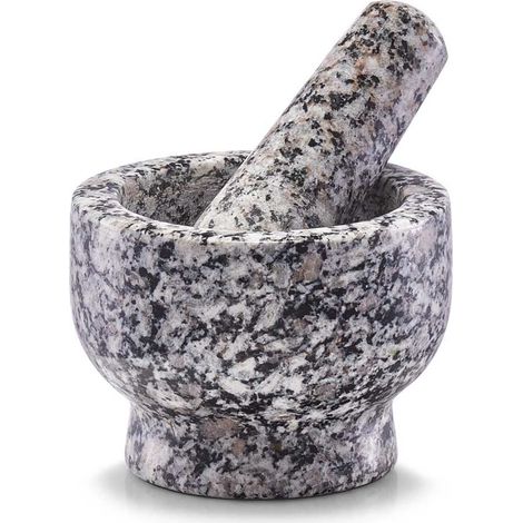 GRANIT Küchenmörser mit Stößel - Ø 9 x 6,5 cm, ZELLER (1/3)