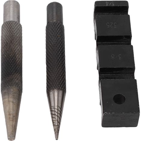 Kit d'outils de réparation de chaîne de tronçonneuse professionnel pour chaînes cassées de 1/4 pouce, 3/8 pouce et au pas de 325 (1/5)