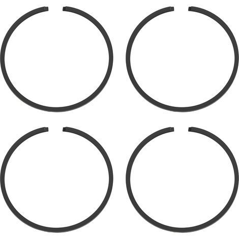 4 Piston Rings 45X1.5 mm for Chainsaw References 503289011 and 11130343006 Compatible with Husqvarna 51 254 and 350EPA Models (1/5)