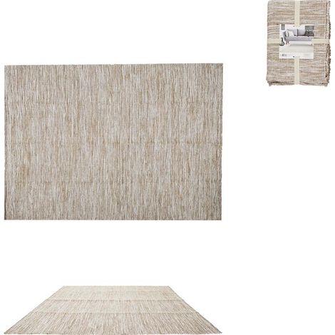 Tapis - HOME DECO FACTORY - Jute - Coton - Beige (1/5)