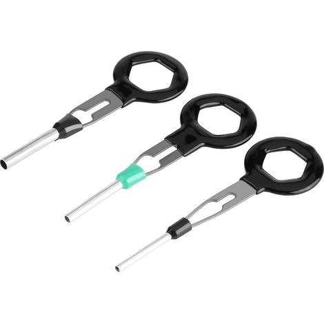 Kit Démontage Connecteur Électrique Auto, Extracteur de Broches et Cosses, Outil de Retrait de Fils, Aiguille de Dépannage, Lot de Pinces pour Connecteurs (1/5)