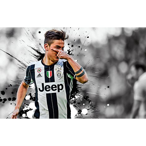 Papier peint panoramique Football - Joueur de Foot - 130 cm x 81 cm (1/2)