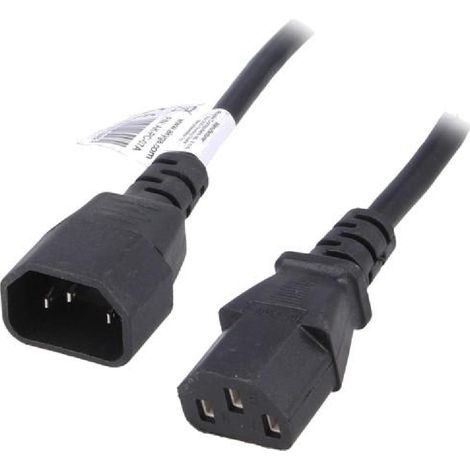 Cable rallonge C13 femelle vers C14 mal 3m