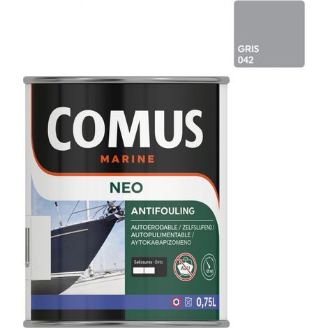 NEO NB GRIS 0,75L - Peinture antifouling haute performance à matrice mixte - COMUS MARINE (1/2)