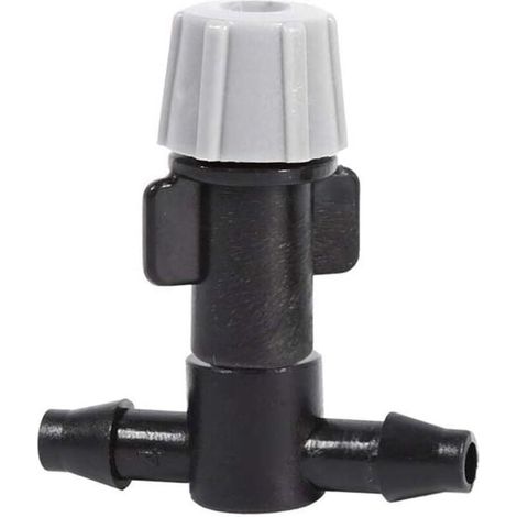 20 Pcs Gicleurs Têtes D'atomisation Buse et Té Joints Brouillard Système D'arrosage pour Patio Jardin Agricole à Effet de Serre Goutte à Goutte Irrigation De Refroidissement en Plein Air (1/4)