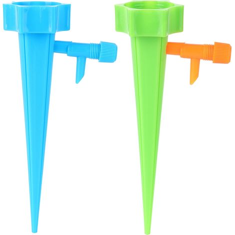 Système d'arrosage automatique 2 pièces goutte à goutte réglable pour plantes intérieur extérieur facile à installer sans marque (1/5)