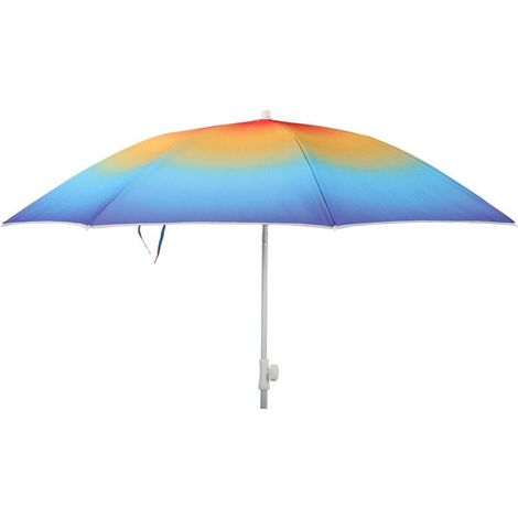 Progarden Regenbogen Sonnenschirm Multifarben 180 cm Strand Garten