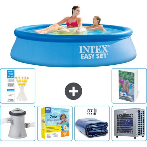 Intex Piscine Easy Set Ronde - 244x61 cm - 7-pièces S331 (1/5)