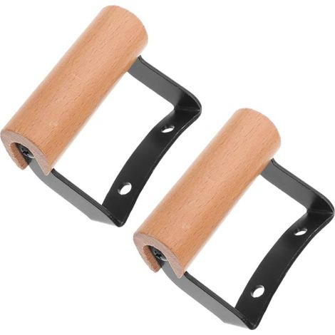 2 poignées latérales amovibles pour casseroles et poêles, accessoires de cuisine anti-brûlure (1/5)