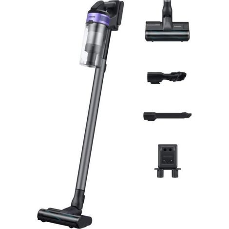 Samsung – Aspirateur balai 200AW – Autonomie 60 min – Station de chargement 2-en-1 – Moteur Digital Inverter pour aspiration puissante
