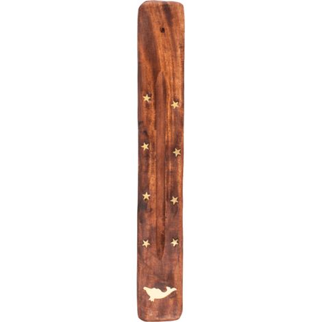 Porte encens en bois motif dauphin (1/2)