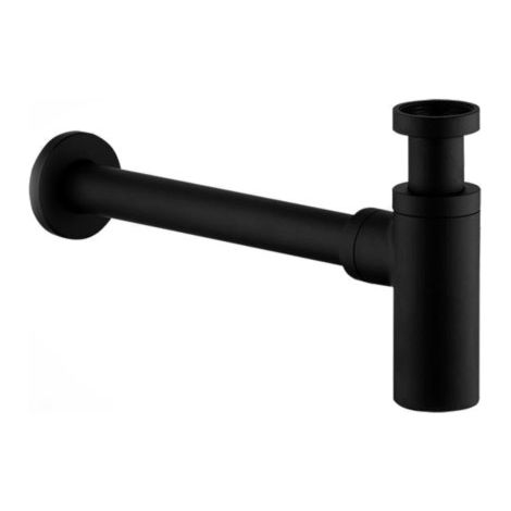 Sifone lavabo Dessi nero MAT (1/2)