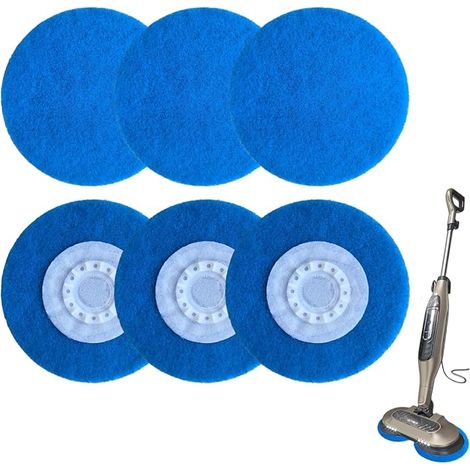Panni di ricambio per scopa a vapore Shark S7000, S8201, S7000AMZ, S8001, S7000, S7001TGT, S7005 e S7020 (6 pezzi). (1/5)