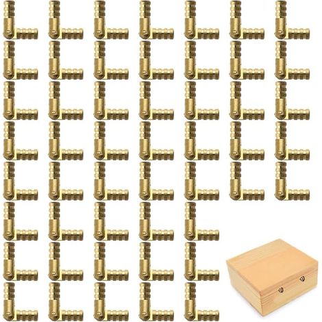 Mini Invisible Hinges for Wooden Boxes, 5 x 25 mm (1/5)