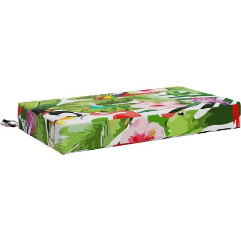 Coussin d'assise pour chaise intérieur et extérieur polyester résistant UV multicolore (1/5)
