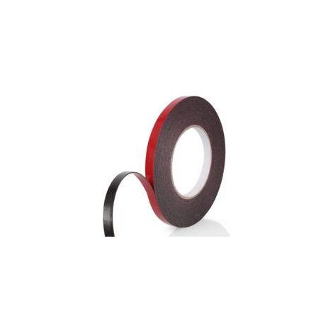 Scotch Double Face Extra Fort, 1 Rouleau (10MMx10M) Noir Mousse PE Film Rouge Imperméable et ultra Résistant aux Hautes Températures Ruban de montage pour Voiture Fixation Maison et Bureau (1/5)