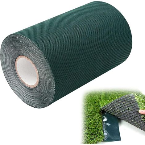 Ruban de Gazon Artificiel 15cm10m Ruban Adhésif pour Gazon Artificiel Ruban Adhésif Pelouse Synthétique Ruban à Gazon Artificiel Auto-Adhésif pour Terrain de Football, Jardin, Salle de Sport (1/5)