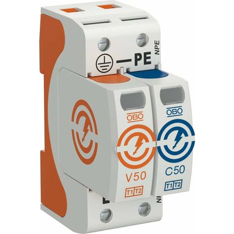 OBO-BETTERMANN 5093522 DESCARGADOR COMBINADO V50 1 POLO CON NPE (1/2)