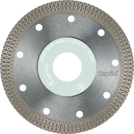 DISCO DIAMANTATO JET R/F PER PIASTRELLE GRANITO GRES MARMO Ø230mm FLEX KAPRIOL