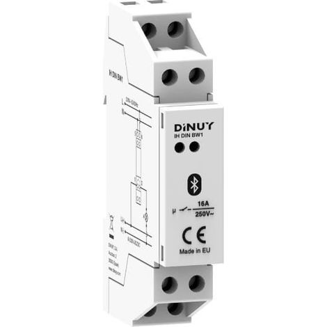 Programador horario sin pantalla modular 1 canal bluetooth (1/2)