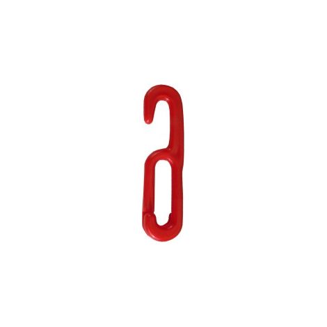 MASIDEF DY270813 -CONNEX - FALSA MAGLIAIN PLASTICA ROSSA 6X85