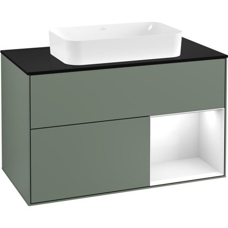 Villeroy & Boch F252GFGM Meuble sous-lavabo Finion F25